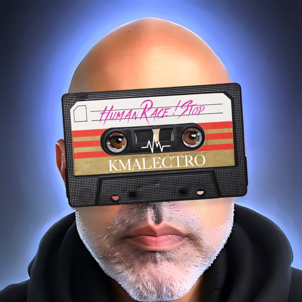 ‘Human Race ! Stop’ by Kmalectro is an exploration of electronic beats with&nbsp;technology.