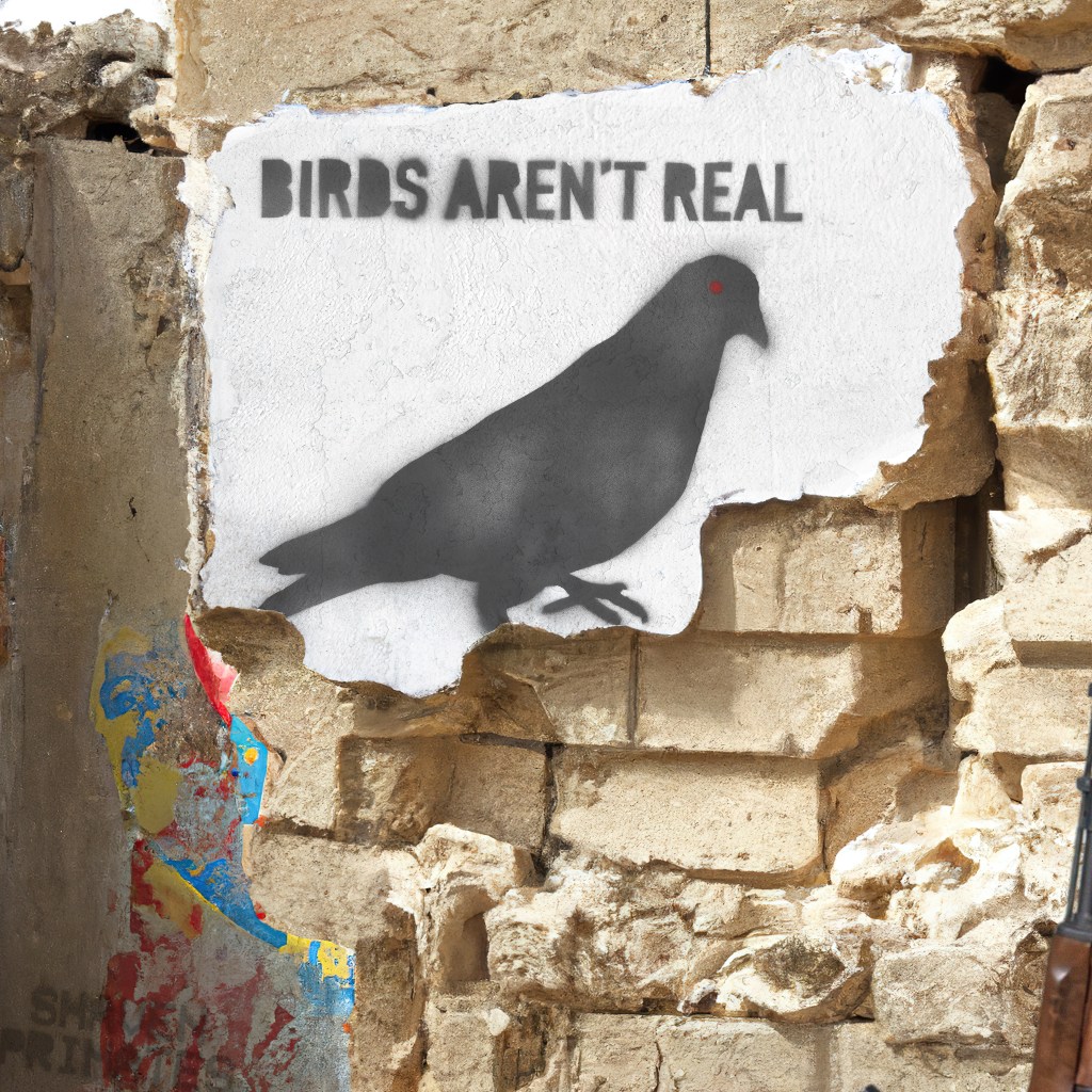 ‘Birds Aren’t Real’ by Shaven Primates  has got it all from Groovy Charm to Deep&nbsp;Meaning.
