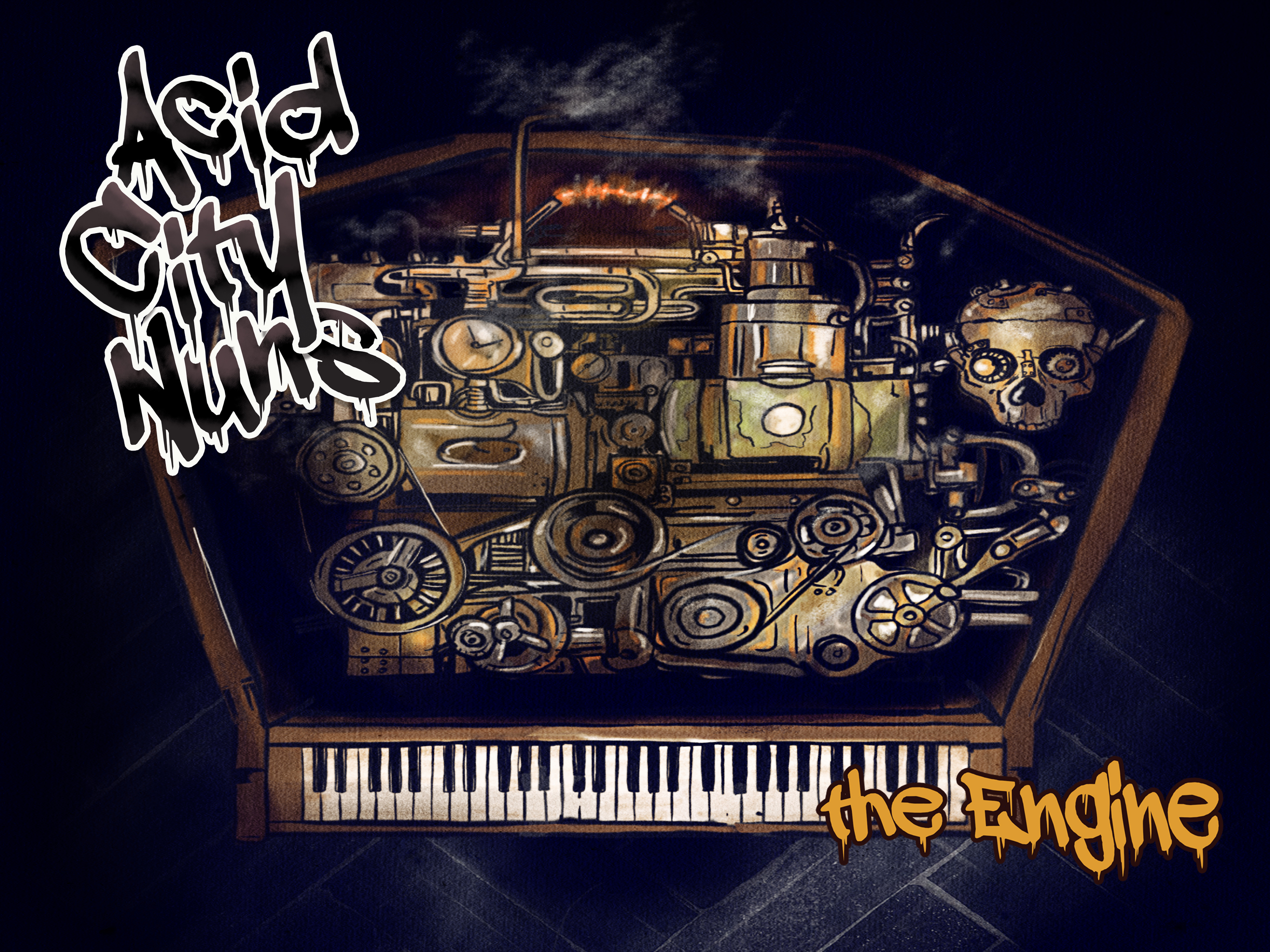 Review of ‘The Engine’ by the Acid City Nuns: A music not artificial.