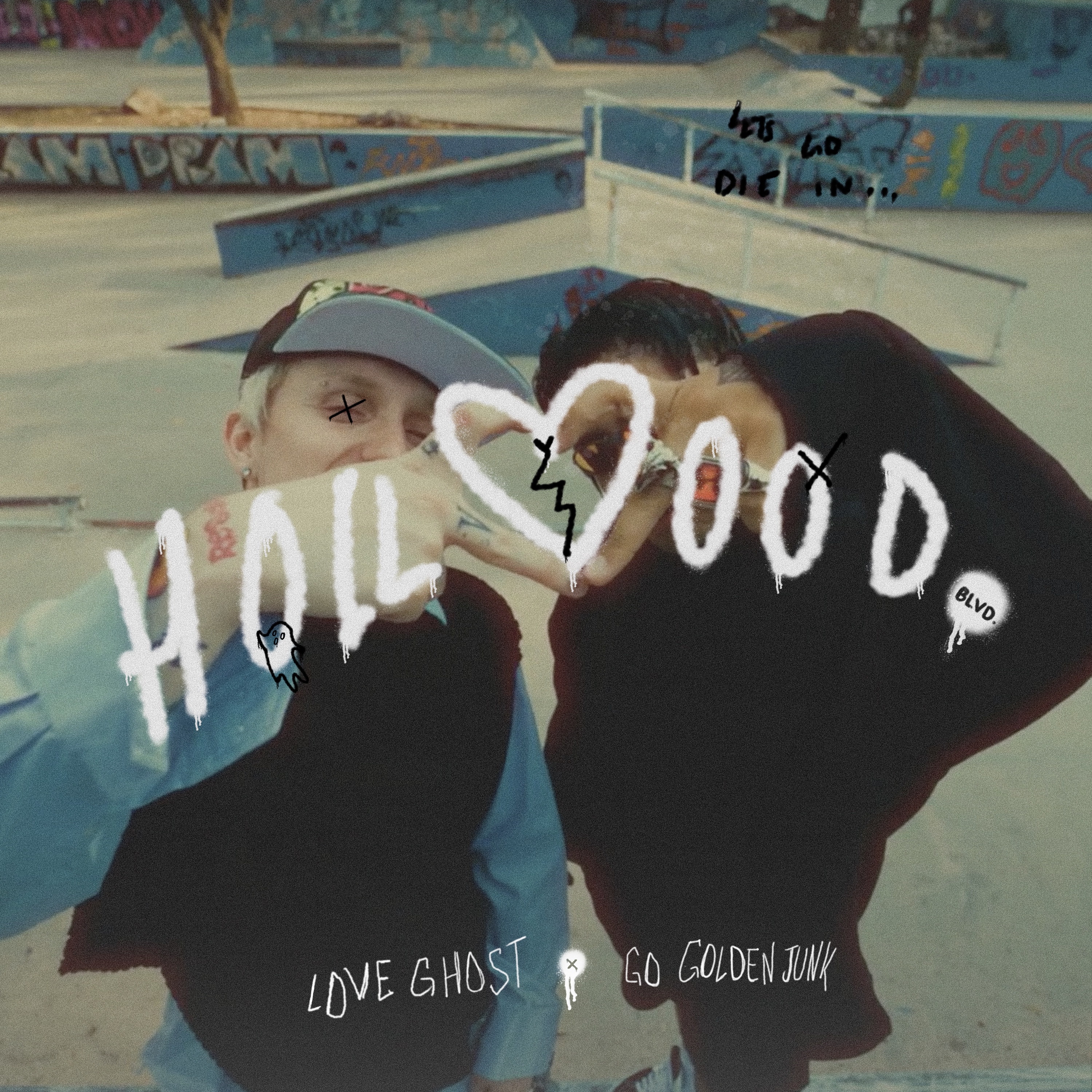 An upbeat mashup of punk rock and hip-hop, “Hollywood Blvd.” is Love Ghost’s latest single.