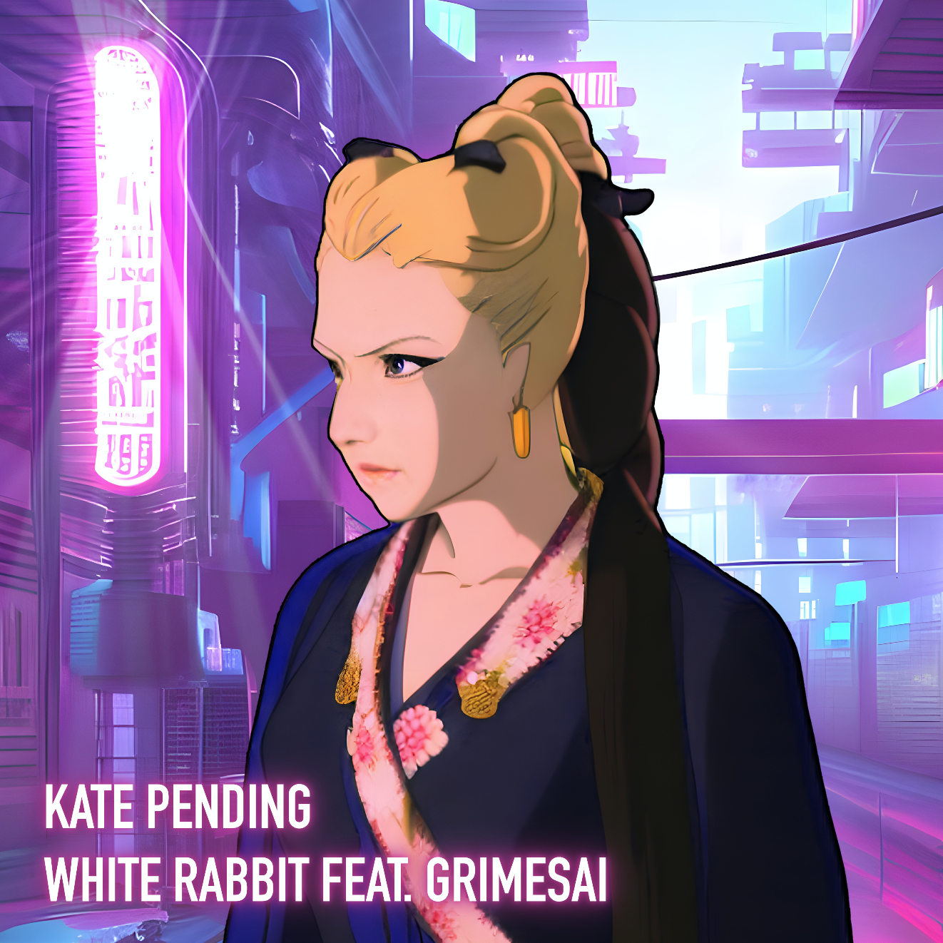Technology and Art: White Rabbit feat. GrimesAI by Kate Pending