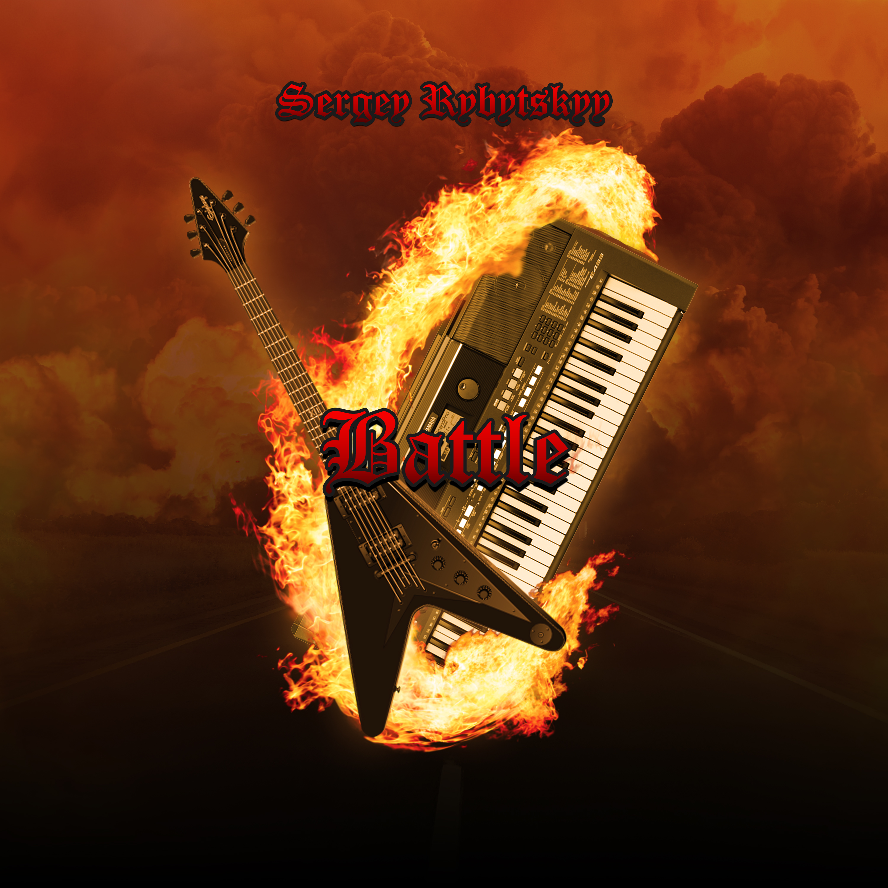 Sergiy Rybytskyy’s “Battle”: An instrument- blending rock music.