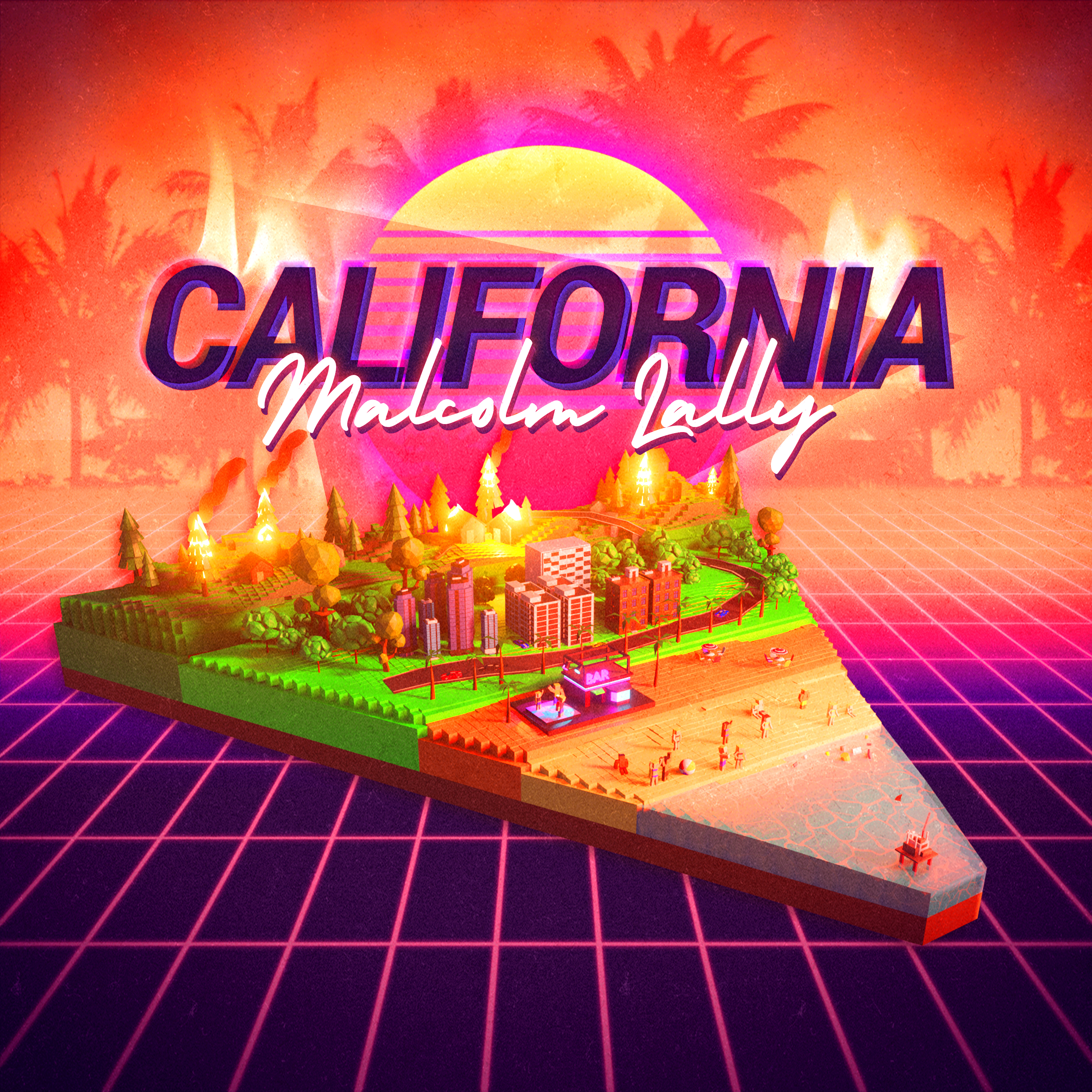 Malcolm Lally – California: This one is a reality check for the humans of this day and age