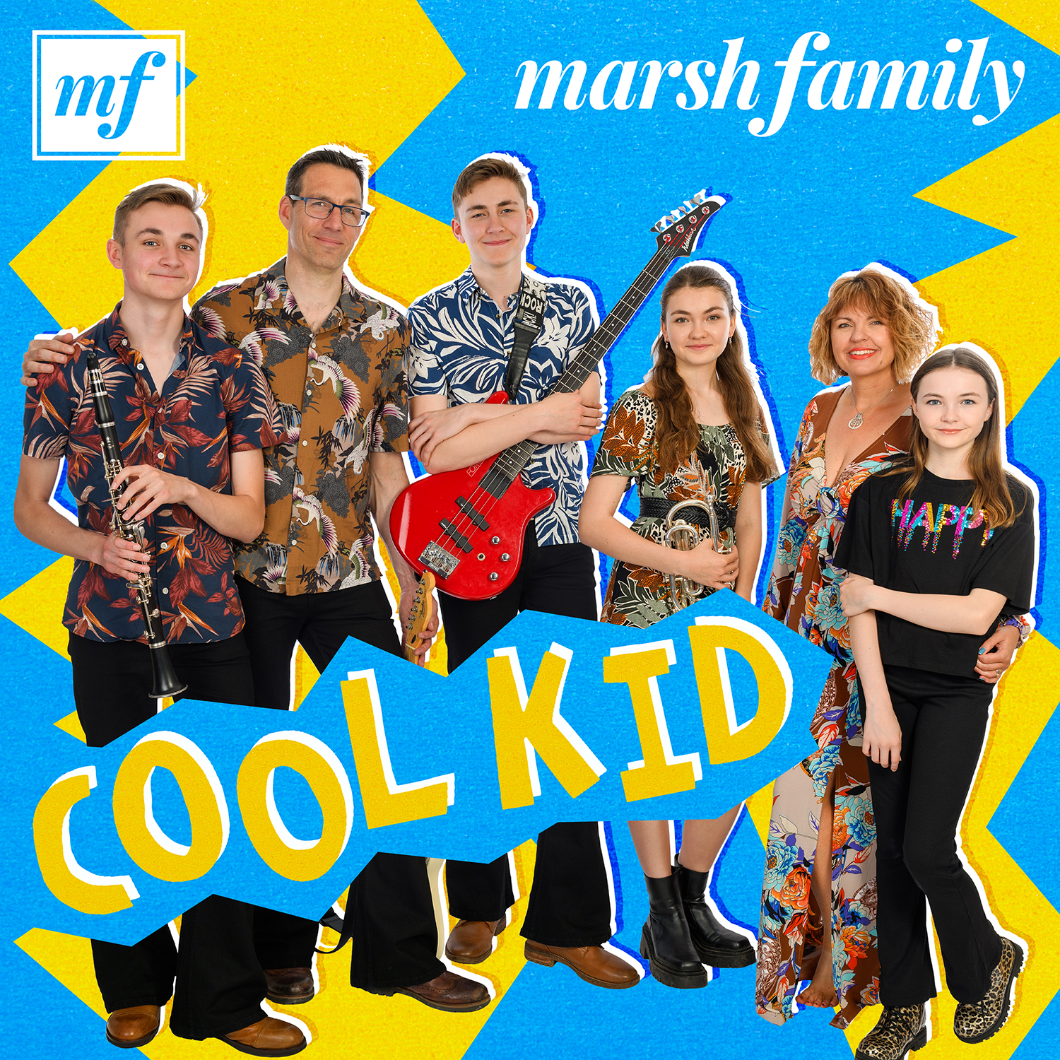 A bold statement: The Marsh Family’s recent single, “Cool Kid”
