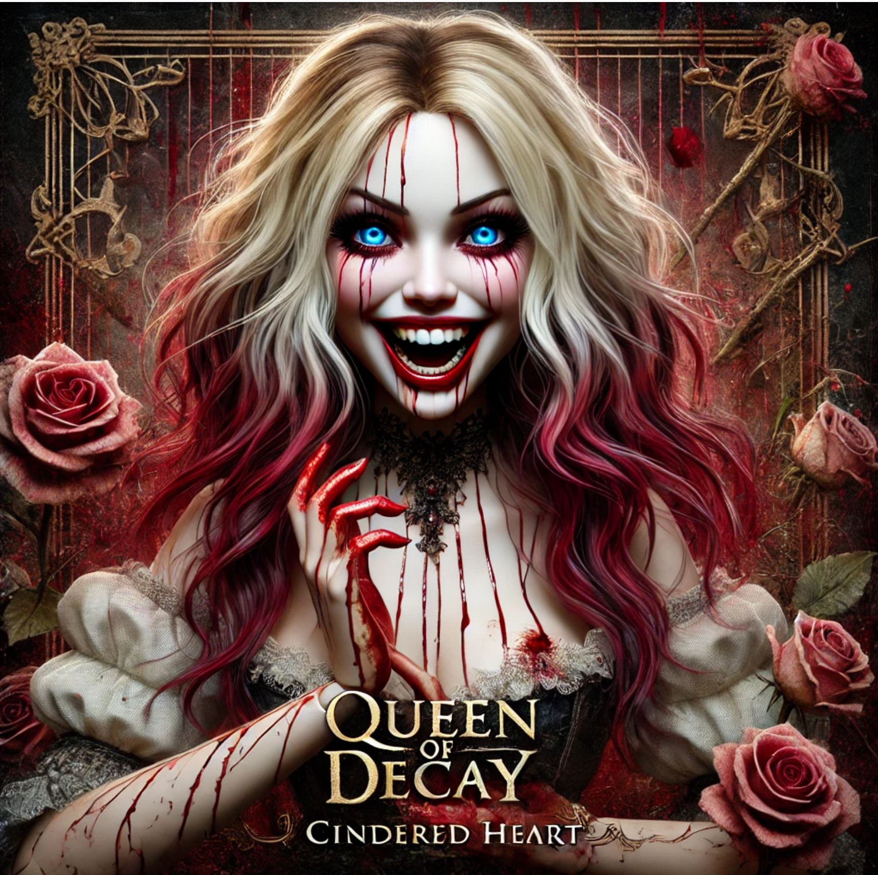 Cindered Heart Takes us to a Dark World Through Its Haunting Melodies in “Queen of Decay”.