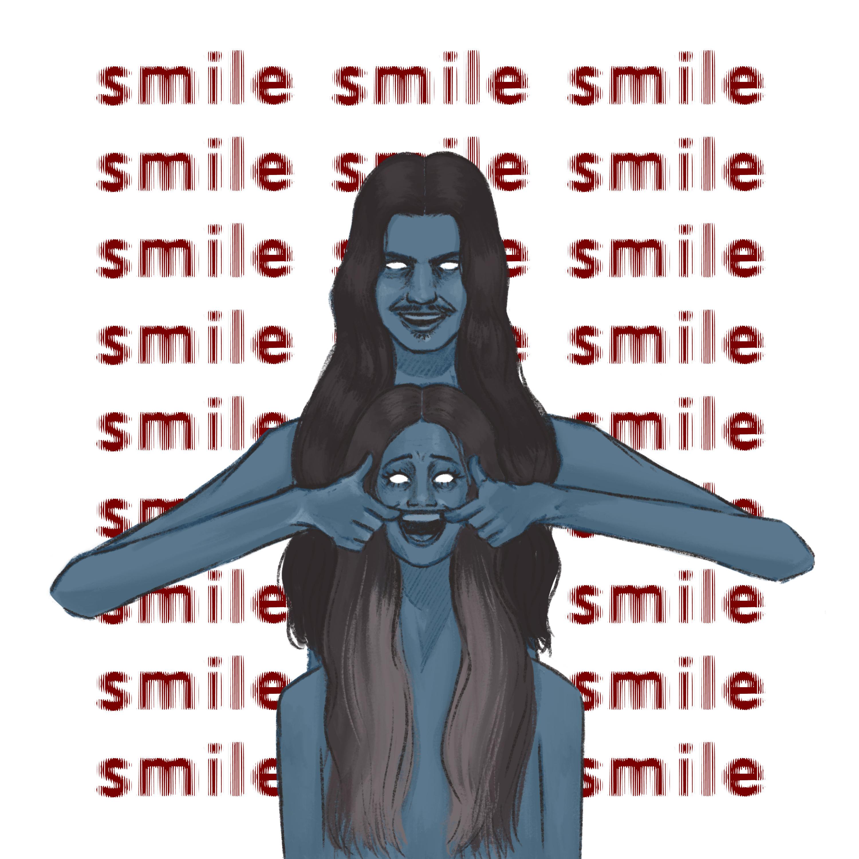 Cover art of the single "Smile" by Darling Gails