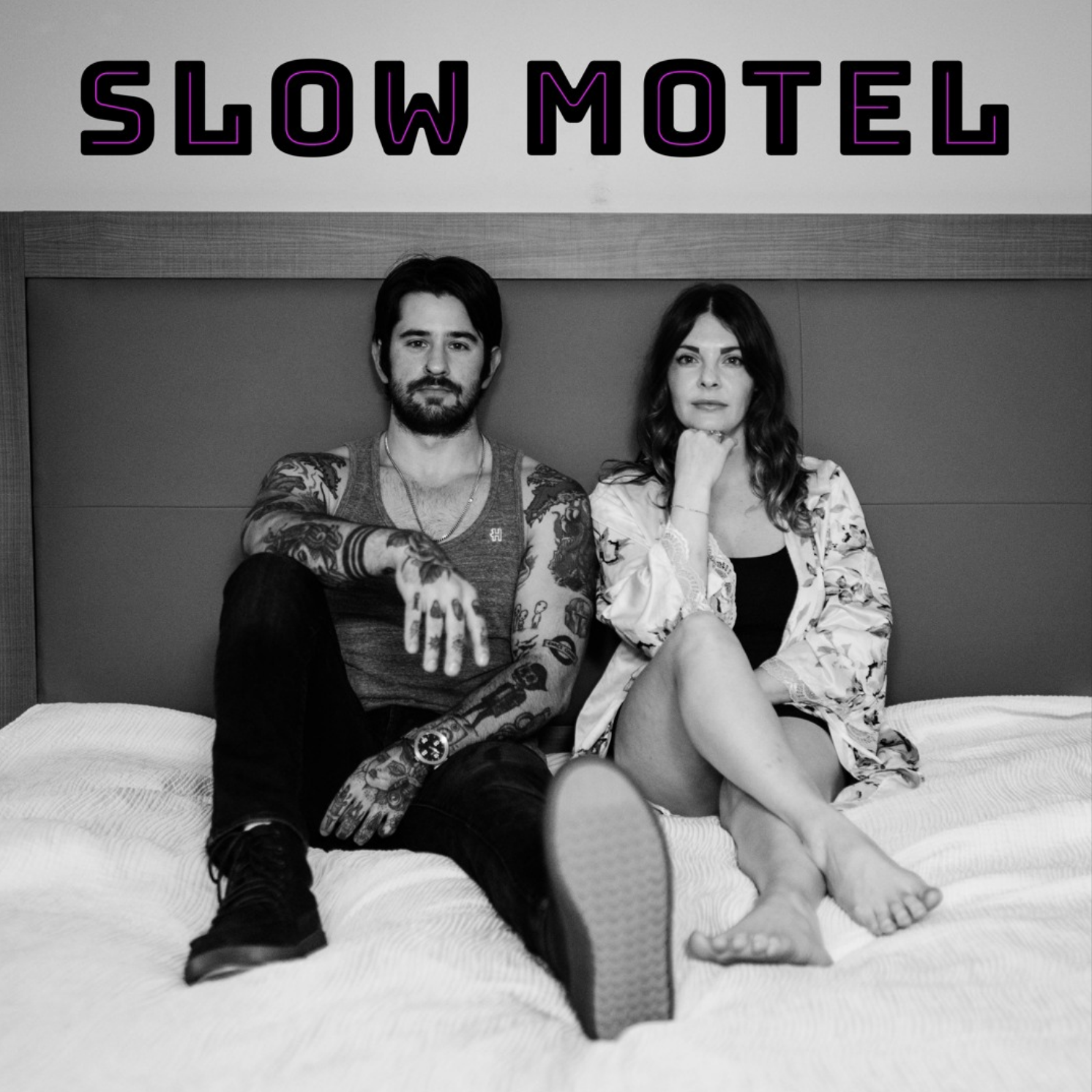 Cover art of the single "Slow Motel" by The Venz