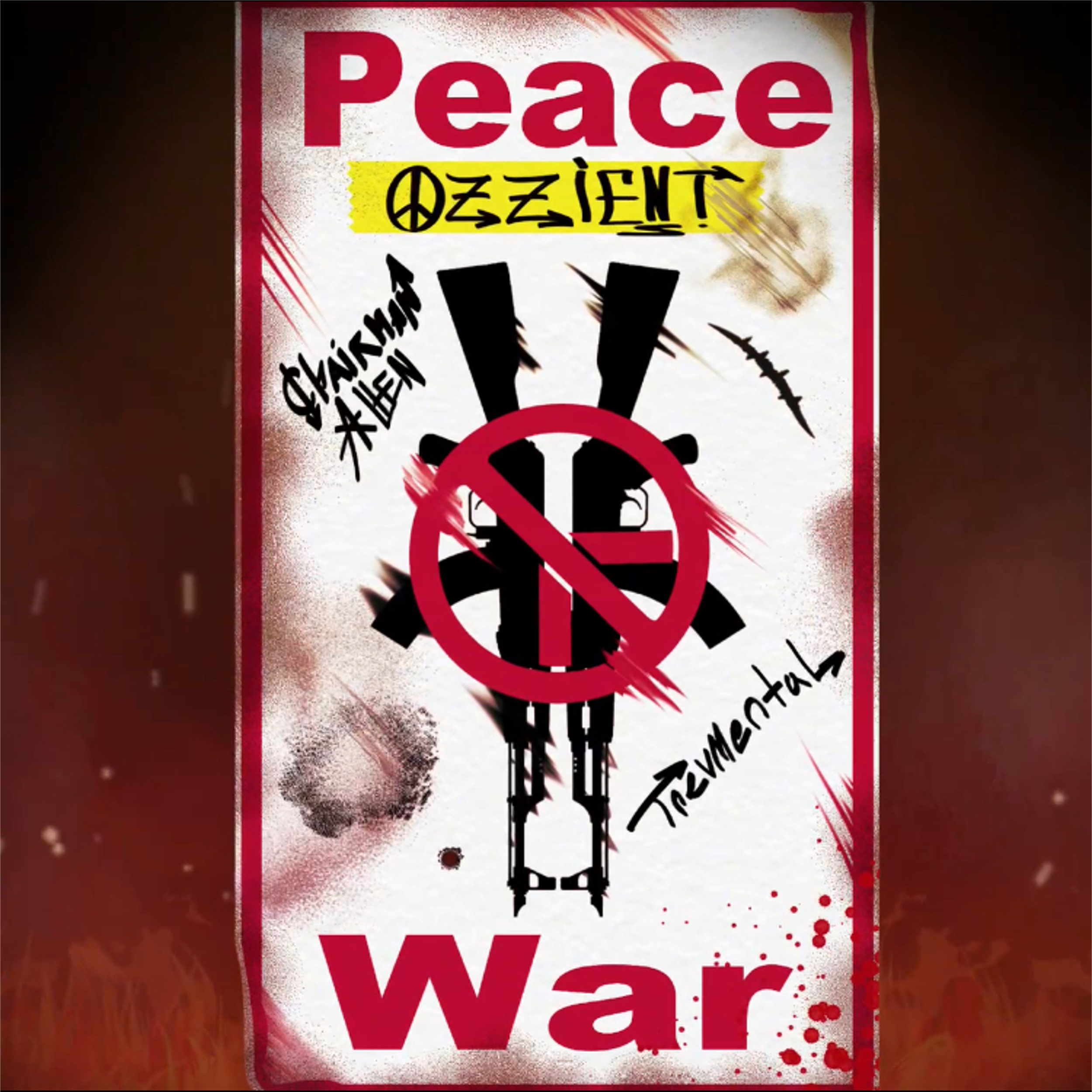 Ozzient Wins Hearts, Spreading Peace With “Peace, Not War”.