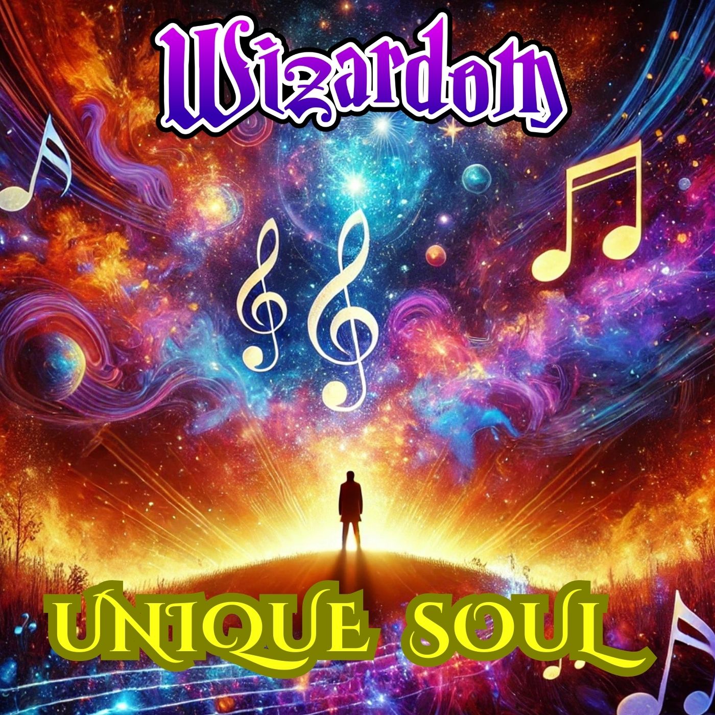 Cover art of the single "Unique Soul" by Wizardom