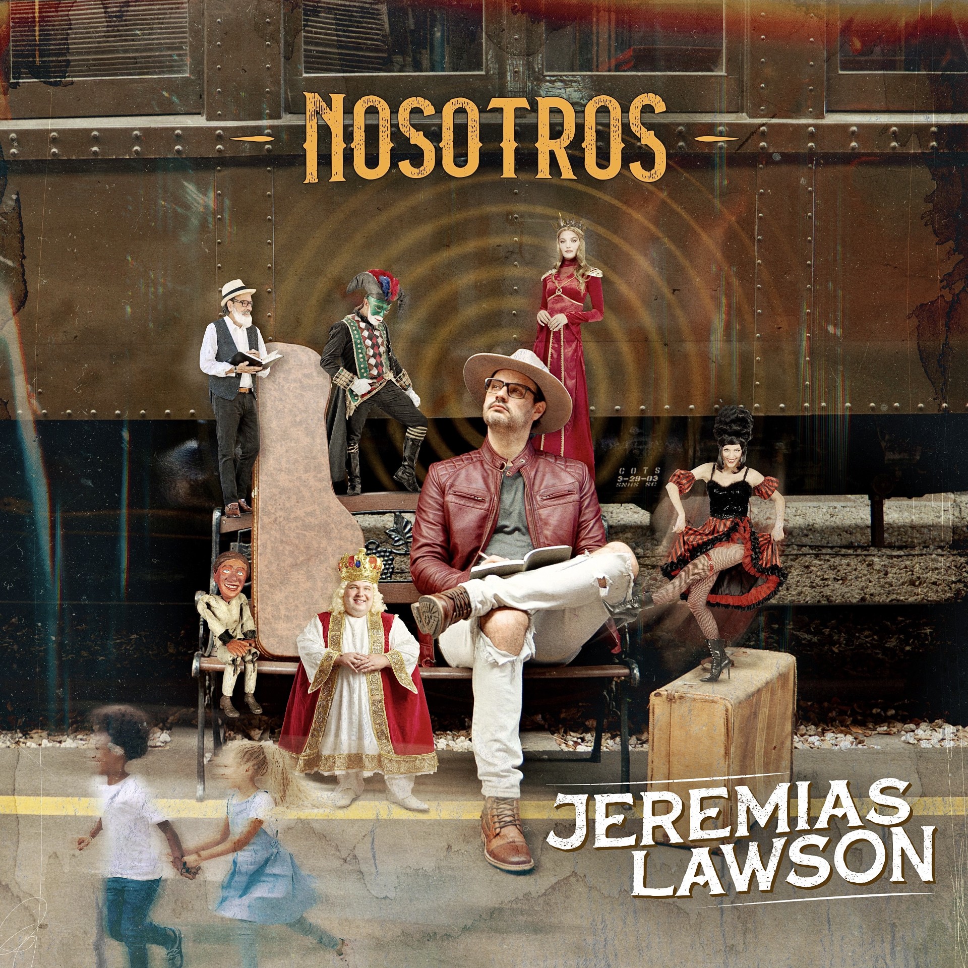 Cover art of the single "Nostros" by Jeremías Lawson