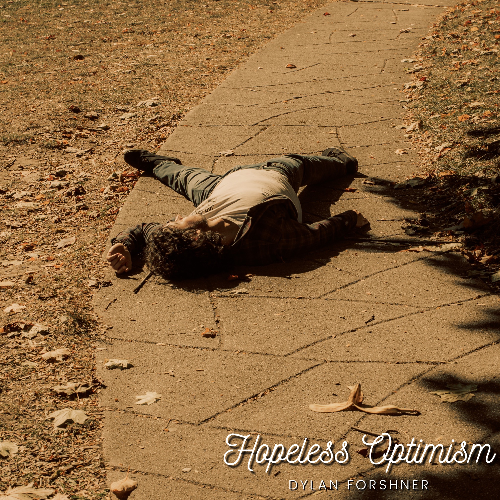 Cover art of the album "Hopeless Optimism" by Dylan Forshner