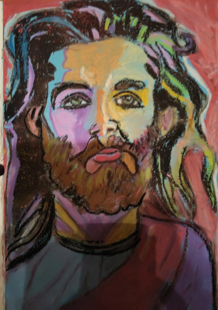 Jesus, Religious, Gospel, Cathedral, Song, Rock, Art, Cover, Album, Red