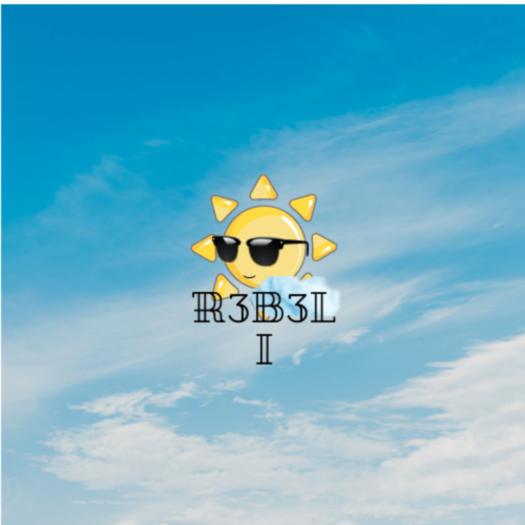Sky, Clouds, Sun, Smiling, Carousel, Music, Instrumental, Relaxing, Chill, Song, Sunglasses, Cover, Logo