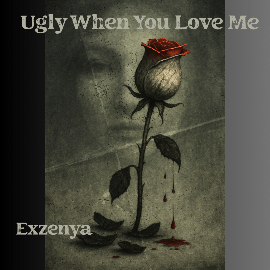 Album, Cover, Art, Breakup, Toxic, Rose, Leaf, Music, Musician, Artist, Singer, Exposure, Woman, Blood, Drops