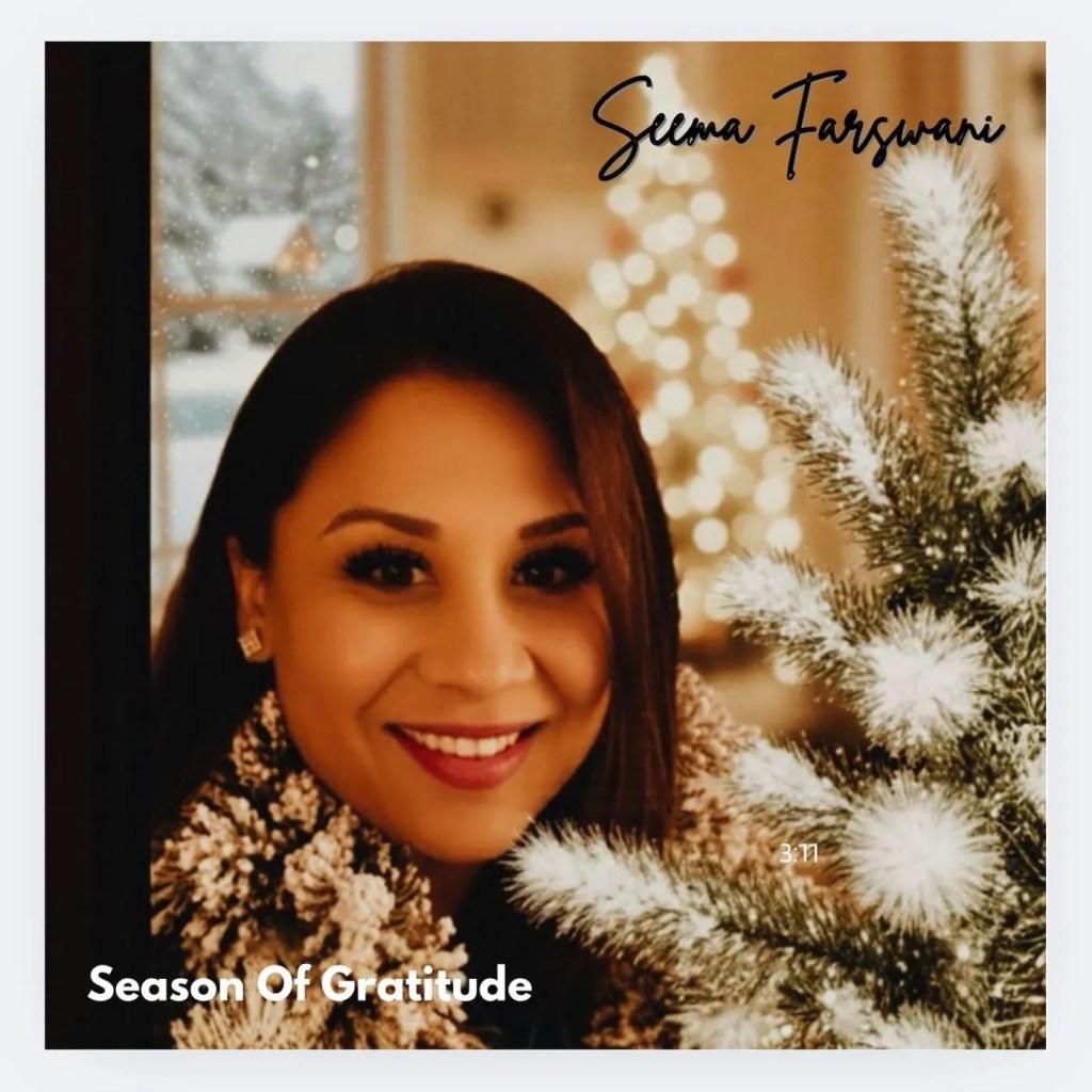 Woman, Seasonal, Album, Cover, Art, Song, Festive, 2025, New Year, Jazz, Music, Tree, Christmas, Lights